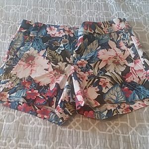Jcrew floral shorts
